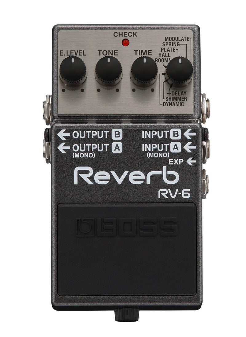 BOSS BOSS RV-6 Reverb Pedal  - Image 1
