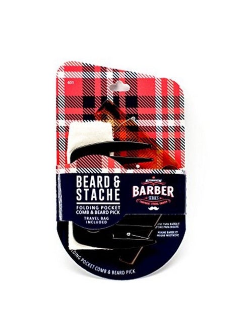 Wavenforcer Authentic Barber Series Beard & Stache Kit
