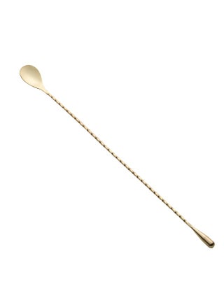 Bar Lux 16 Inch Bar Spoon, 1 Corkscrew Handle Cocktail Stirrer Spoon - Long, Commercial, Gold-Plated Stainless Steel Cocktail Mixing Spoon, For Stirring And Mixing - pzsku/ZF875B9CD0F3BD8AB739EZ/45/1748264339/3304026d-5318-415b-bf43-1e6ffa45db89