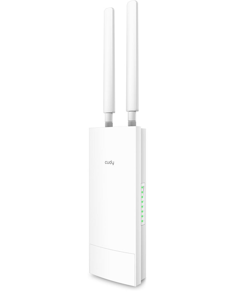 Cudy Unlocked Outdoor 4G LTE Cat 4 Modem Router with SIM Card Slot AC1200 WiFi EC25 IP65 Detachable Antennas Passive PoE Adapter Included Pole or wall mounting DDNS VPN LT500 Outdoor - Image 2