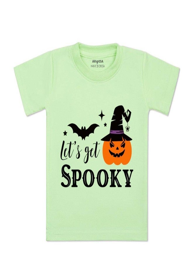 ARVESA My First Halloween TS-1142 Halloween Baby Tshirt for Kids Boys & Girls Half Sleeves Round Neck Clothes Tshirt for Kids Boys 1 Months to 6 Years Dress - Image 1