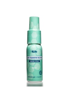 4life 4Life Transfer Factor Immune Spray - Supports Mouth and Throat Immune Health with Zinc, Marshmallow Root Extract - Mint Flavor - 1.7 oz  - Image 1