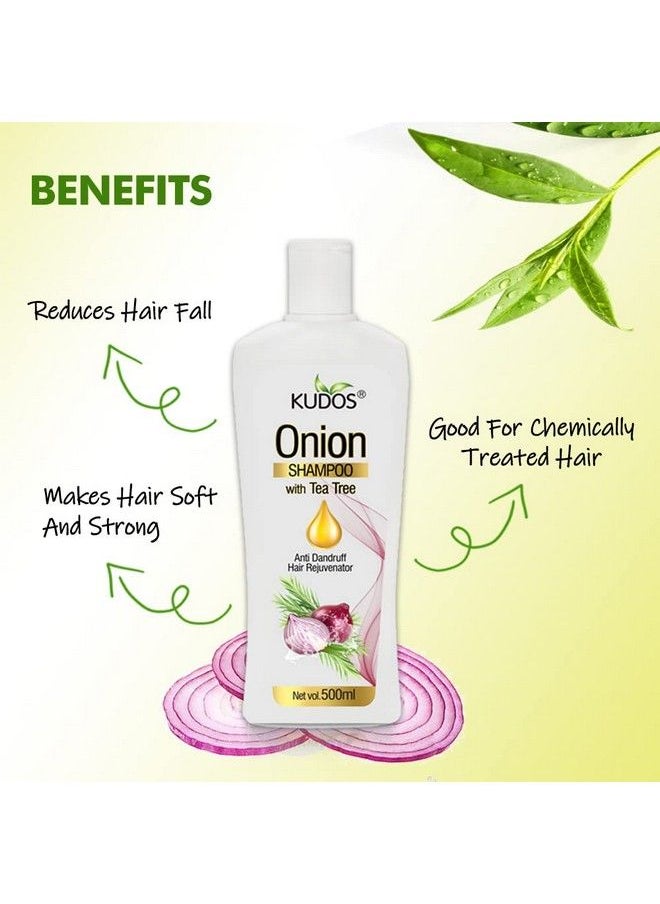 Kudos - Aloe Vera Shampoo And Onion Shampoo 500Ml (Pack Of 2) - Image 1