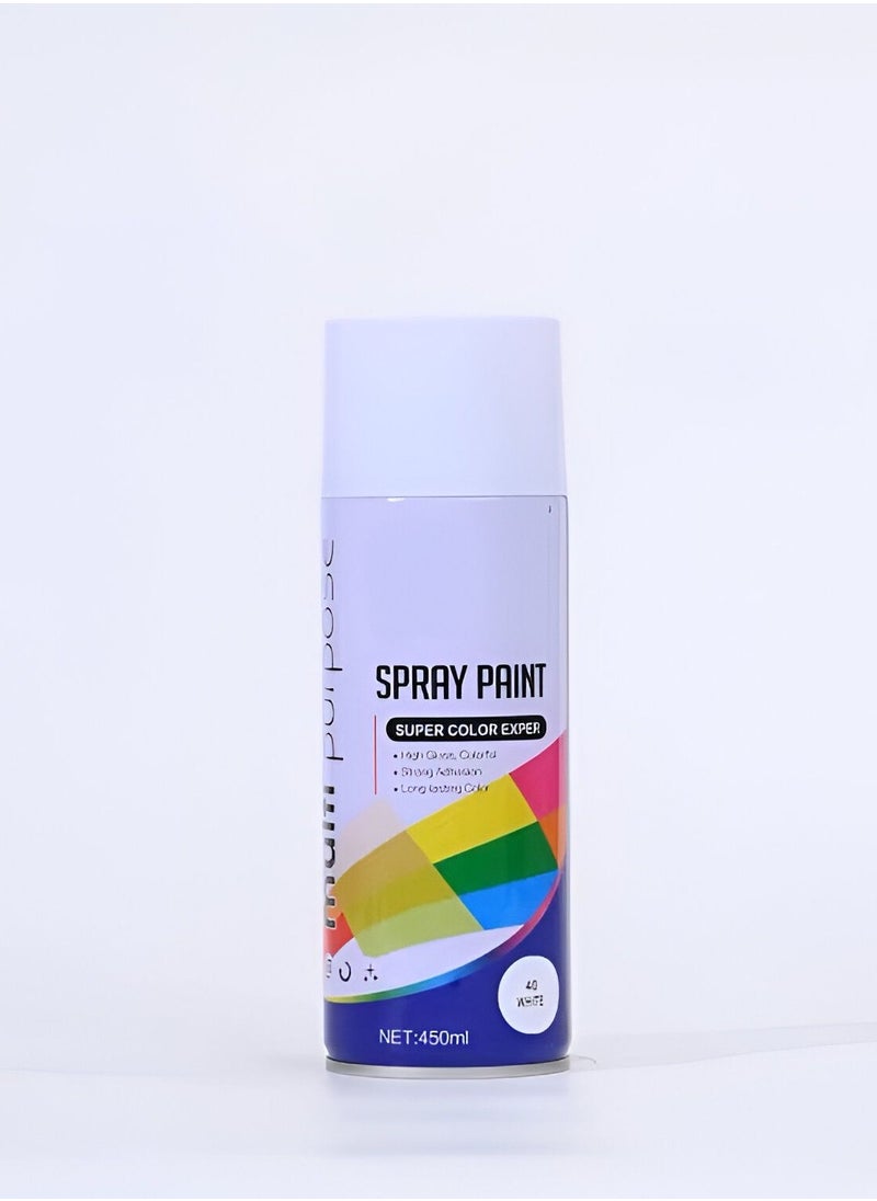 Eman - All Purpose Spray Paint 450ml White - Image 1
