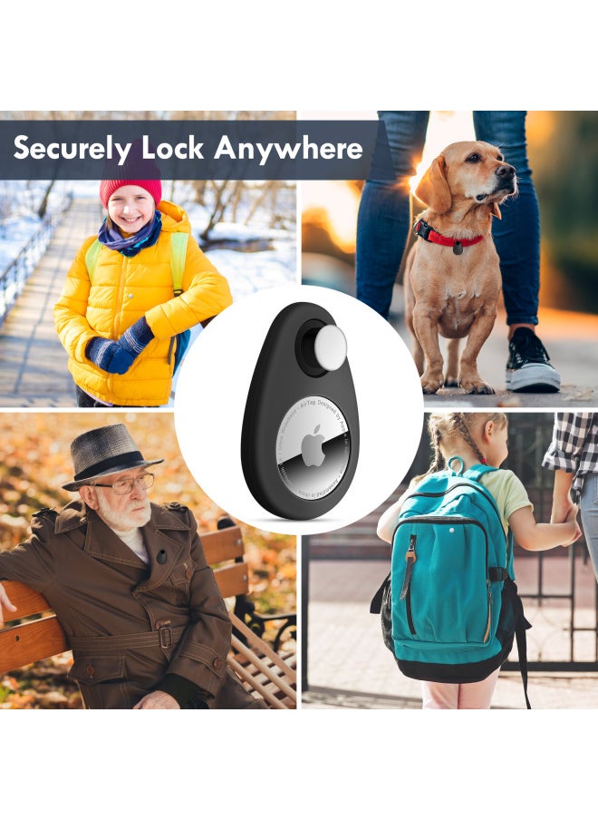 Generic - Suitable For Apple Airtag Protective Case Locator Anti-loss Device Children And Elderly For Apple Global Tracker Protective Case-Color:Blue - Image 1