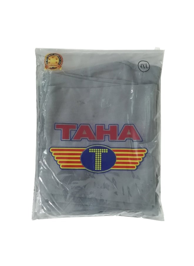 TAHA Twill fabric Protective Workwear Coverall | Full-Body Industrial Safety Suit for Industrial and Workplace for Construction, Manufacturing & Hazardous Workplace | Grey | Size-2XL  - Image 1