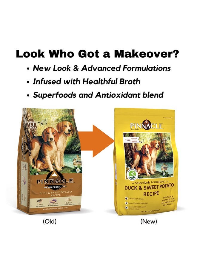 بيناكل طعام الكلاب الجاف من بيناكل بيت بنكهة البط والبطاطا الحلوة، 4 أرطال، مملوء بالمرق - Image 2