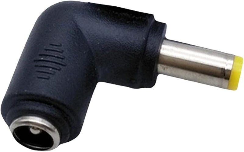 5 5x2 5mm 90 Degree Power Adapter Female To Male Charging Converter For Laptops - Image 2