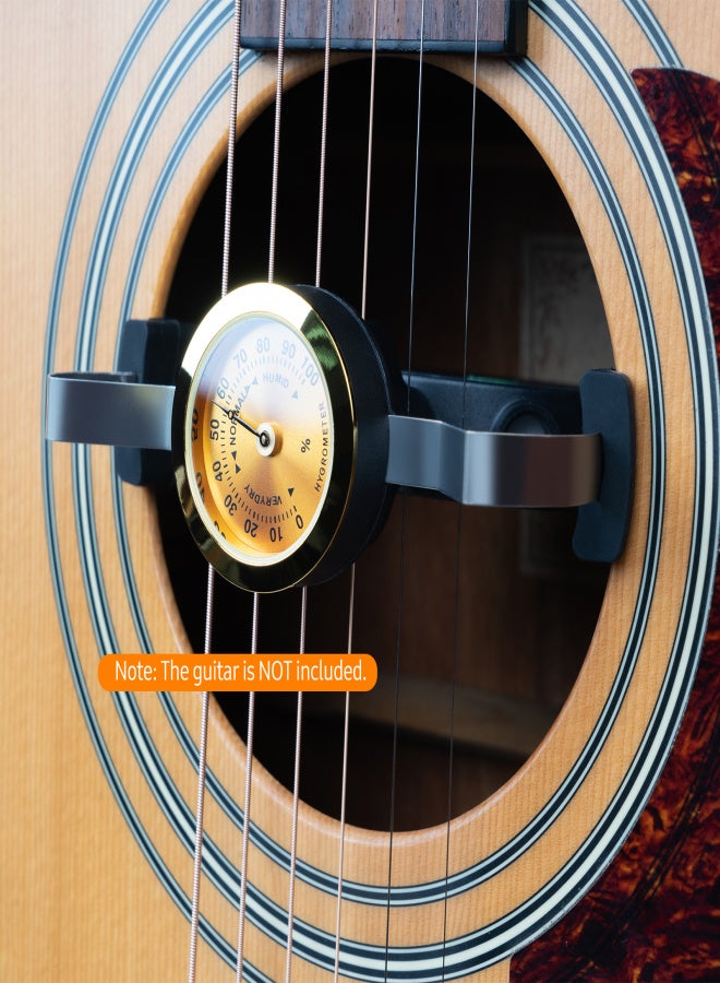 Guitto GHD-03 Universal Guitar Humidifier Pointer Dial Portable Soundhole Hygrometer Clip Type Humidity Control System Folk Classical Acoustic Guitars Maintenance Tool Gift - Image 5