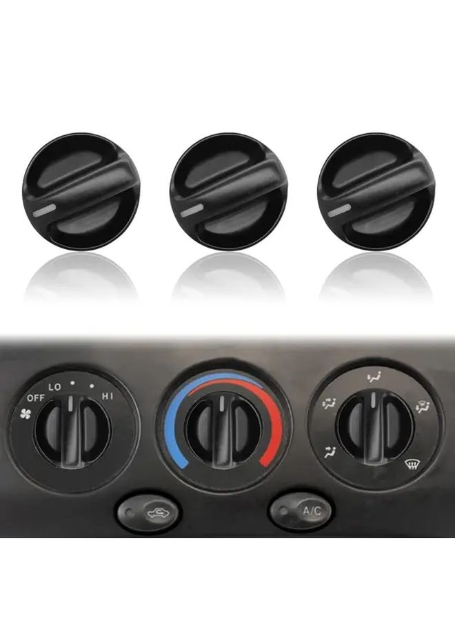 1pc AC Heater Blower Fan Control Knob Compatible With Toyota Tundra 2000 2001 2002 2003 2004 2005 2006 Climate Control Knob 55905 0C010 - Image 1