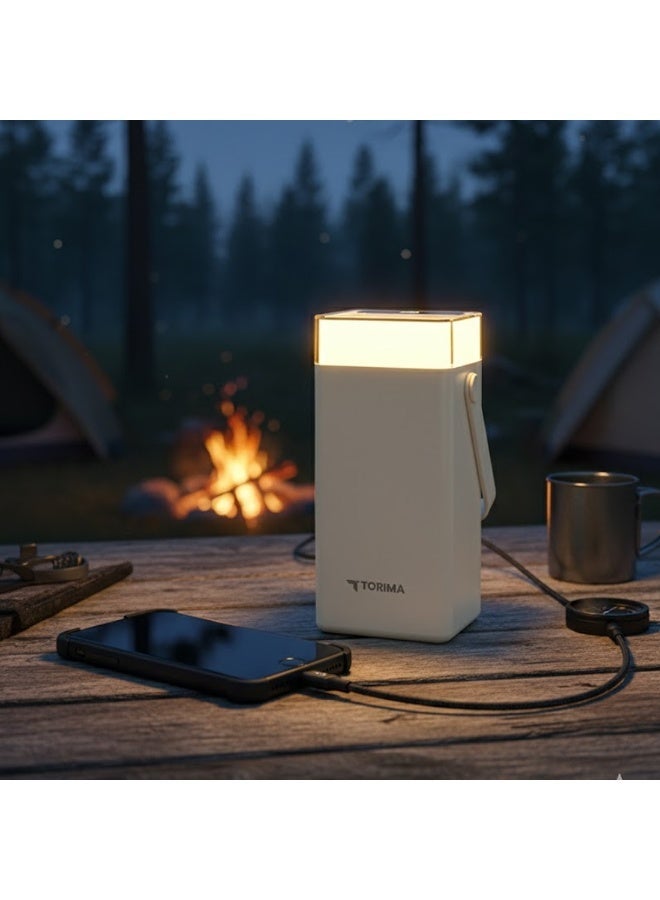 Torima بنك طاقة توريما TRM-1061 بسعة 60000 مللي أمبير - سعة فائقة، شحن سريع، محمول، أبيض - Image 4