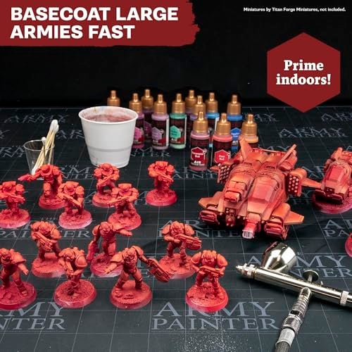 The Army Painter, Warpaints Air Most Wanted Paint Set, 22x18ml paints, 19 Acrylic Airbrush paints, incl. 2 Metallics, 1 Fluorescent, 1 Medium & 3 Speedpaints - for models and miniature painting - Image 5