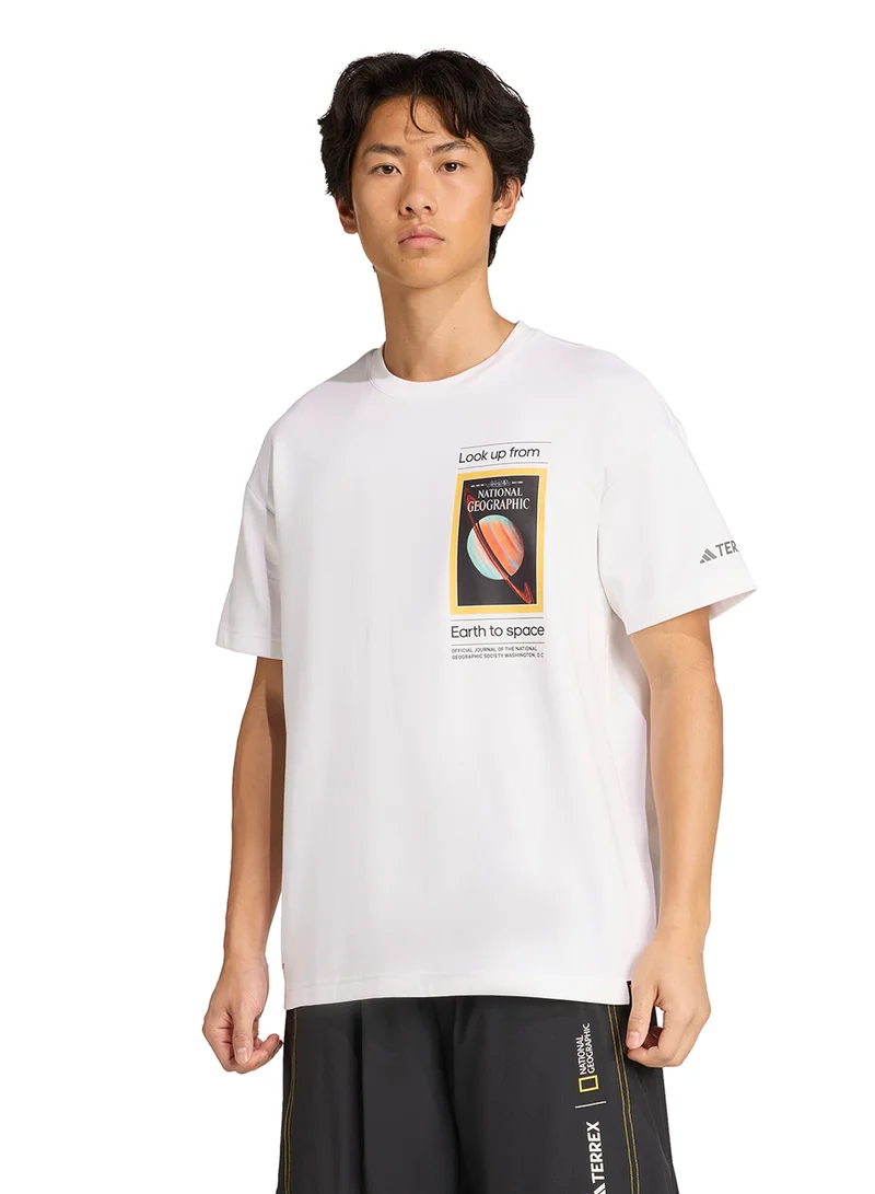 Adidas Disney National Gegraphic Uf Aeroready Graphic T-Shirt