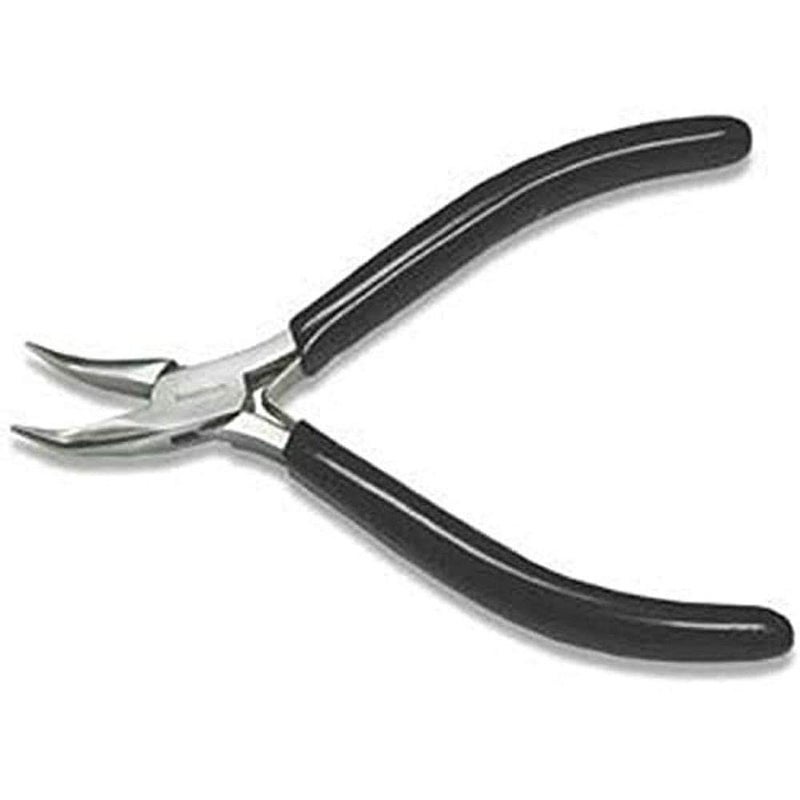 DIY Crafts Diy Crafts CTDIYHI47952 Bent Nose Pliers 45 Inch Long Mini Jewellers Pliers Nose Pliers 2 Multicolor 