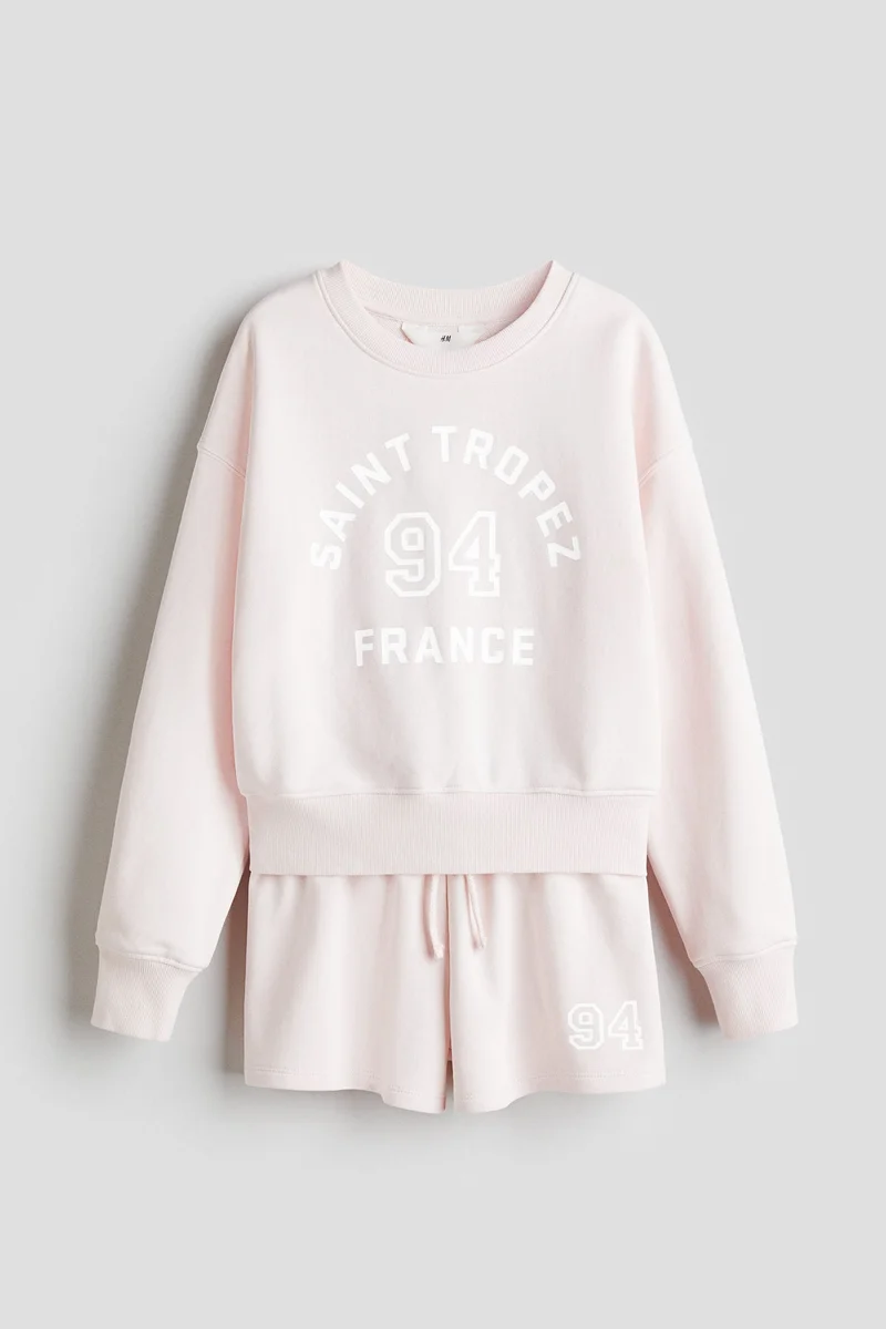 H&M 2-piece sweatshirt set