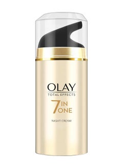 Olay Olay Total Effects Night Firming Facial Moisturizer Treatment 1.7 Fl Oz, Packaging May Vary 