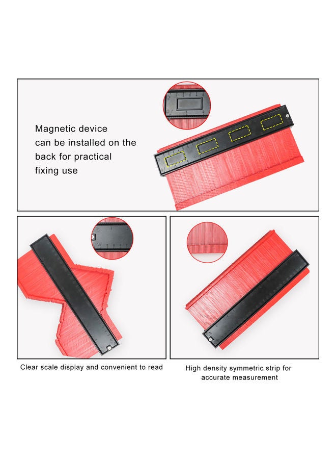 Multifunctional Contour Gauge Red/Black - Image 2