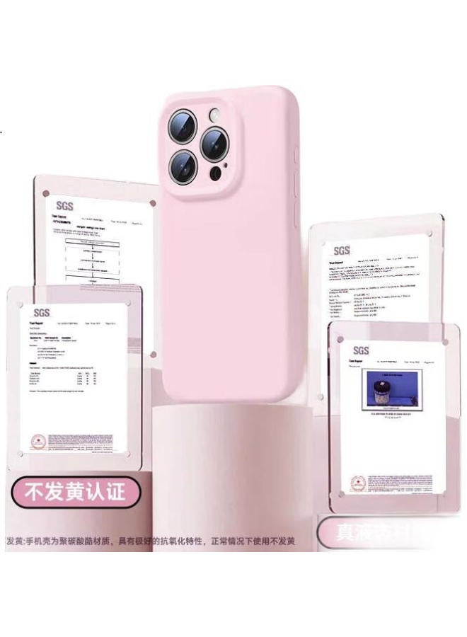 Divi [Official Liquid State] Phone Case For Apple 15 Pro Max, Iphone 15 Pro Max Protective Cover, Liquid Silicone Skin-Friendly Full Camera Protection Shockproof Case For Men And Women, Pink - Image 1