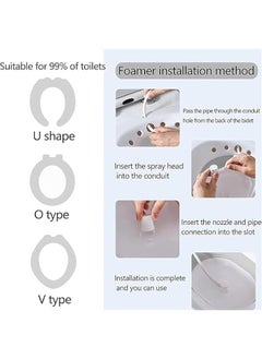 TRASSLE Foldable Sitz Bath for Toilet,Seat Sitz Bath Basin for Pregnant Women,Hemorrhoids,Elderly,Fits Universal Toilets and Commode Chair  - Image 5