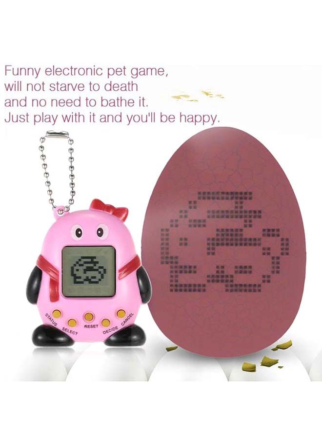 نيبمينينت Handheld Virtual Dinosaur Egg Key Chain Toy  - Image 4