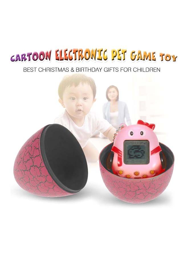 نيبمينينت Handheld Virtual Dinosaur Egg Key Chain Toy  - Image 2