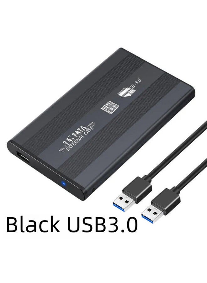 Generic 2.5-inch Mobile Hard Disk Box SATA Mechanical Solid State SSD External Laptop Usb3.0 Cross-border-Color:HD USB3.0  - Image 4