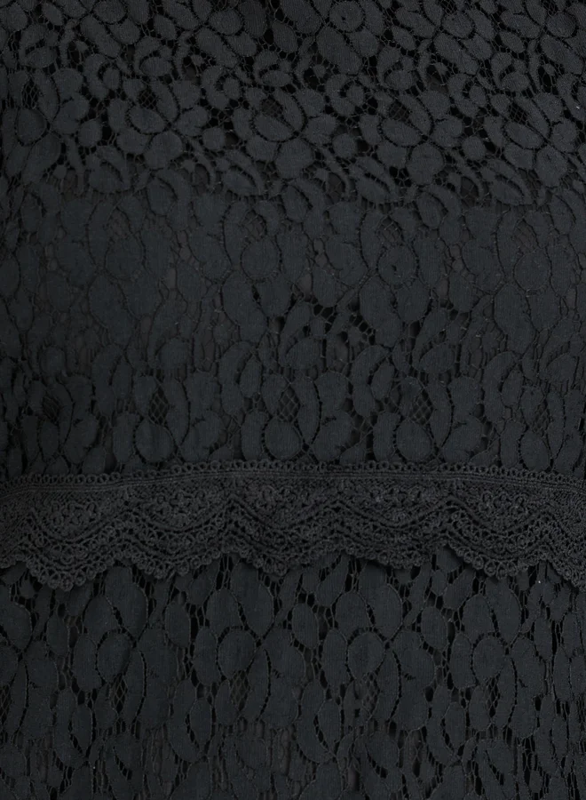 Styli Lace Handkerchief Dress