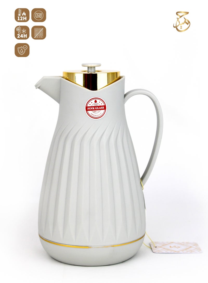 Red Home Vacuum Flask 1000ml SV5401 D  - Image 1