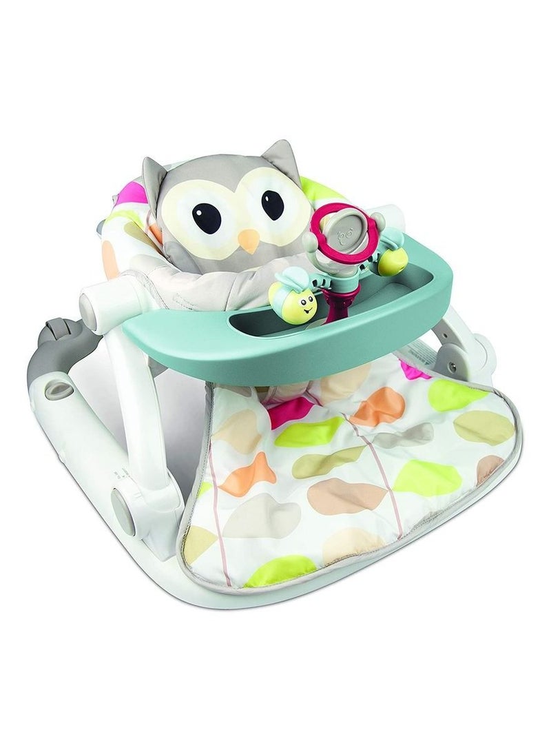 WinFun WinFun - Sit To Walk Floor Seat With Toy Tray Owl - 805200  - Image 3