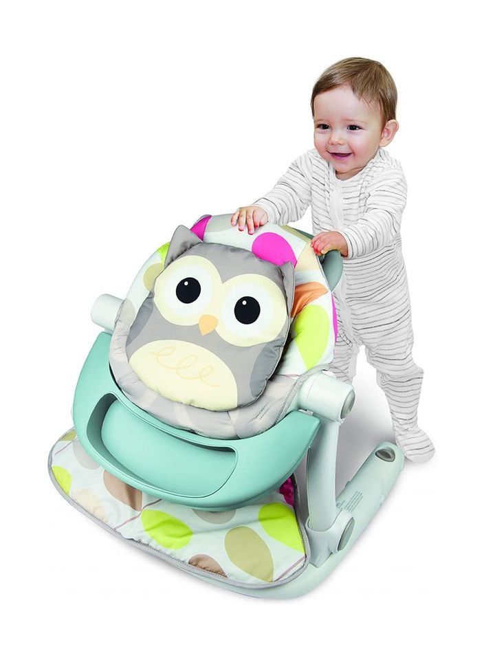 WinFun WinFun - Sit To Walk Floor Seat With Toy Tray Owl - 805200  - Image 5