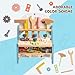 ROBUD Mini Wooden Play Tool Workbench Set for Kids Toddlers Montessori Toys for 3 4 5 Years Old Boys Girls - Image 3