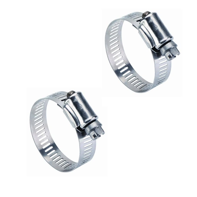 KaberMisr 2020 Metal Hose Clamp, Kviz College, Pipe Linking & Leak Prevention (Size:27-51mm / 2" - 2 Piece) - Image 2