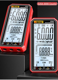 ANENG ANENG 4.7-Inch LCD Display AC/DC Digital Multimeter Ultraportable True-RMS Multimeter Auto-Ranging Multi Tester with Amp Volt Ohm Capacitance Continuity Temperature Frequency Diode Tests NCV Tester  - Image 5