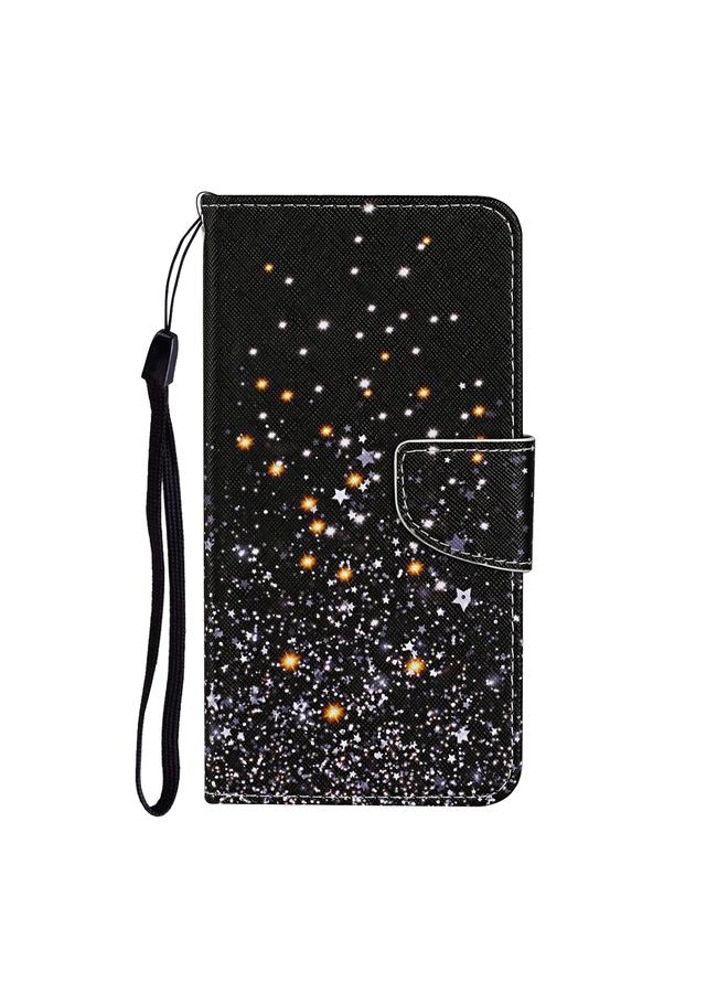 S-TOP Case For Samsung Galaxy S22 5G Colored Drawing Pattern Flip Leather Case - Image 2