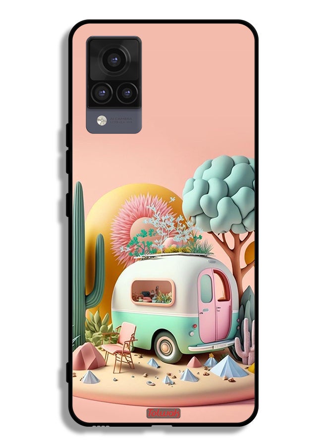 Tolwak Vivo V21 Protective Case Cover Senercy Art - Image 2