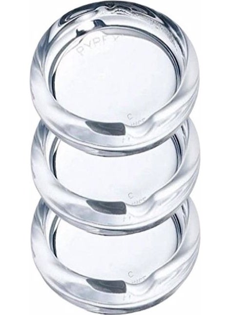 PYREX - Leggno 450B000/9040 Milk Stone 3 Pieces - Image 1