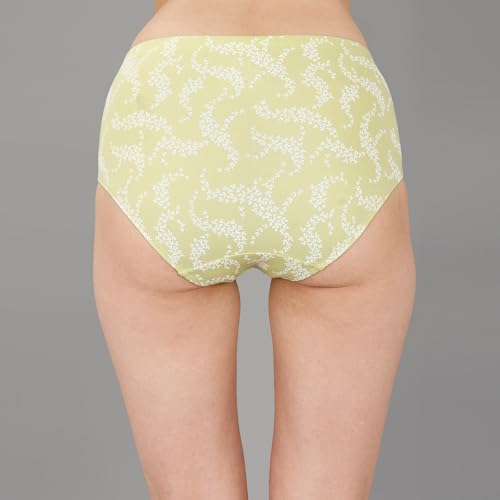 SOIE Women's High Waist Full Coverage Printed Stretch Cotton Briefs (Pack of 3)(3HWB-32 Pack 3 S) - Image 3