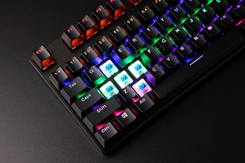 رابو لوحة مفاتيح ميكانيكية للألعاب، طراز V500 Pro أسود - Image 5