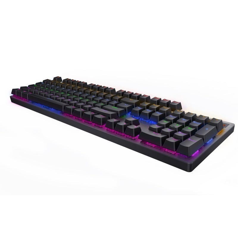 رابو لوحة مفاتيح ميكانيكية للألعاب، طراز V500 Pro أسود - Image 4