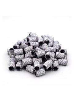 brunson Sanding Bands for Nail Drill Bits Nail Drill File Manicure Tool 100pcs Grit 240  - Image 1