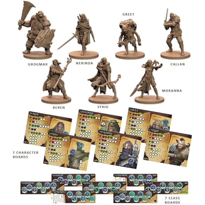 Battle Systems Maladum Dungeons of Enveron Starter Set - Fantasy Dungeon Crawler Game Immersive Terrain Solo, Co-op and Adversarial Play - Image 5