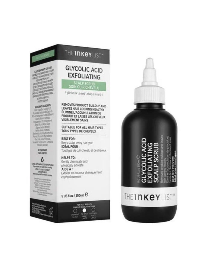 The INKEY List Glycolic Acid Exfoliating Scalp Scrub 5 oz / 150 mL - Image 1