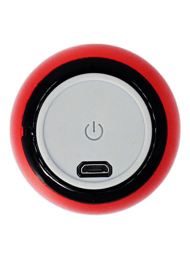 NIBEMINENT Mini Bluetooth Metal Wireless Speaker Red  - Image 4