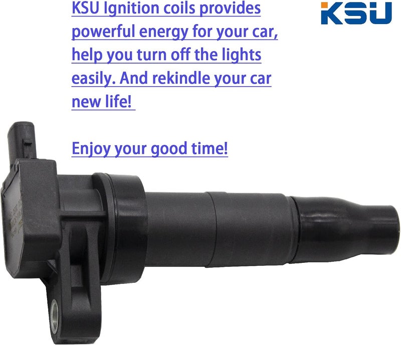 KSU حزمة لفات شمعات الإشعال متوافقة مع كيا كادينزا 3.3 لتر V6 2014 2015 2016 - Image 4