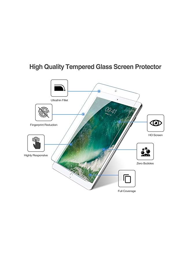 erorex iPad Pro 12.9 Screen Protector, Anti-Fingerprint Matte Tempered Glass Screen Film Guard Screen Protector for 2017 Apple iPad Pro 12.9 inch and 2015 iPad Pro 12.9 inch  - Image 3