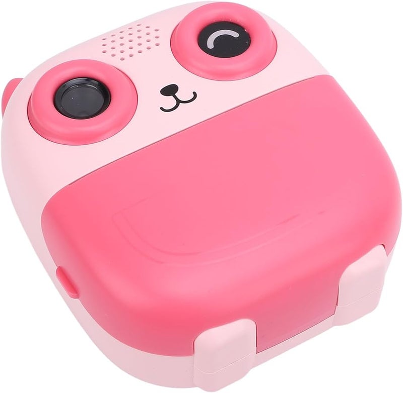 Pink Instant Print Camera Portable Thermal Printing 48MP 1080P Digital Video Camera 2.4 Inch Screen - Image 4