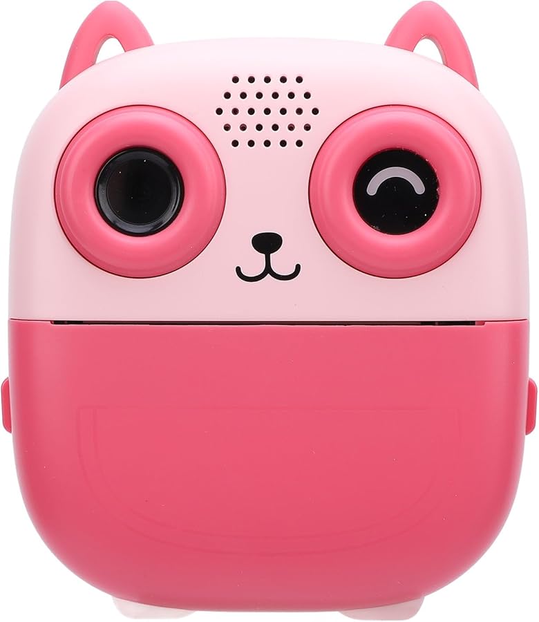 Pink Instant Print Camera Portable Thermal Printing 48MP 1080P Digital Video Camera 2.4 Inch Screen - Image 2