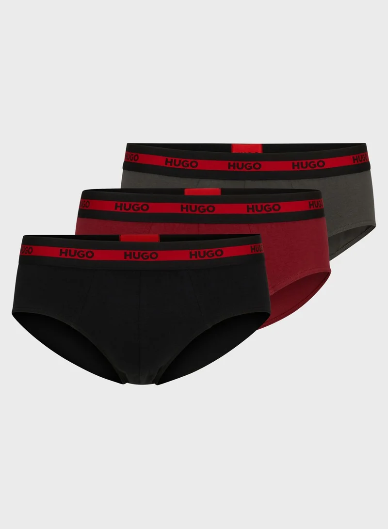 HUGO 3 Pack Assorted Briefs
