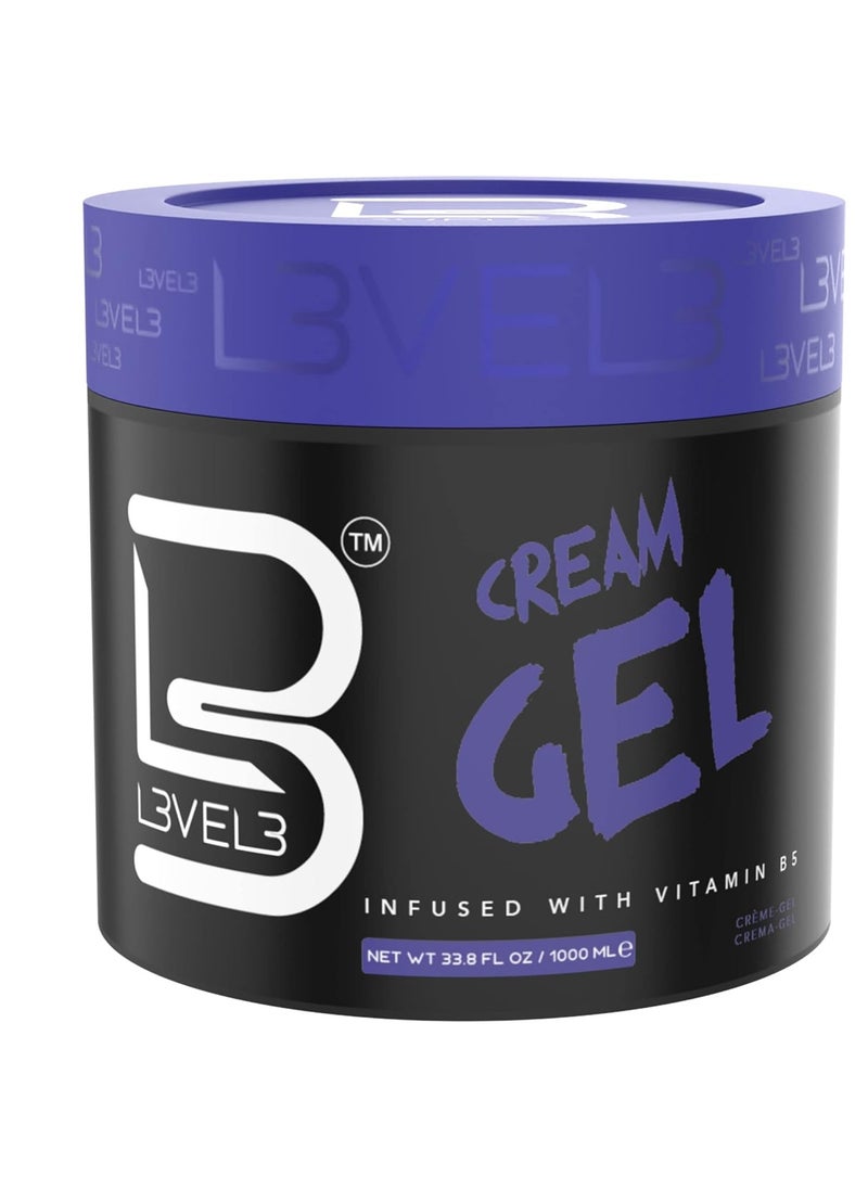 L3 Level 3 Cream Gel - Provides Volume and Medium Hold - With Vitamins to Nourish and Protect Hair Level Three Mens Hair Styling Cream - pzsku/ZF878DB0FC71A862BAE06Z/45/_/1739184158/d8c57318-2046-4747-81a6-d93a16aa0d91