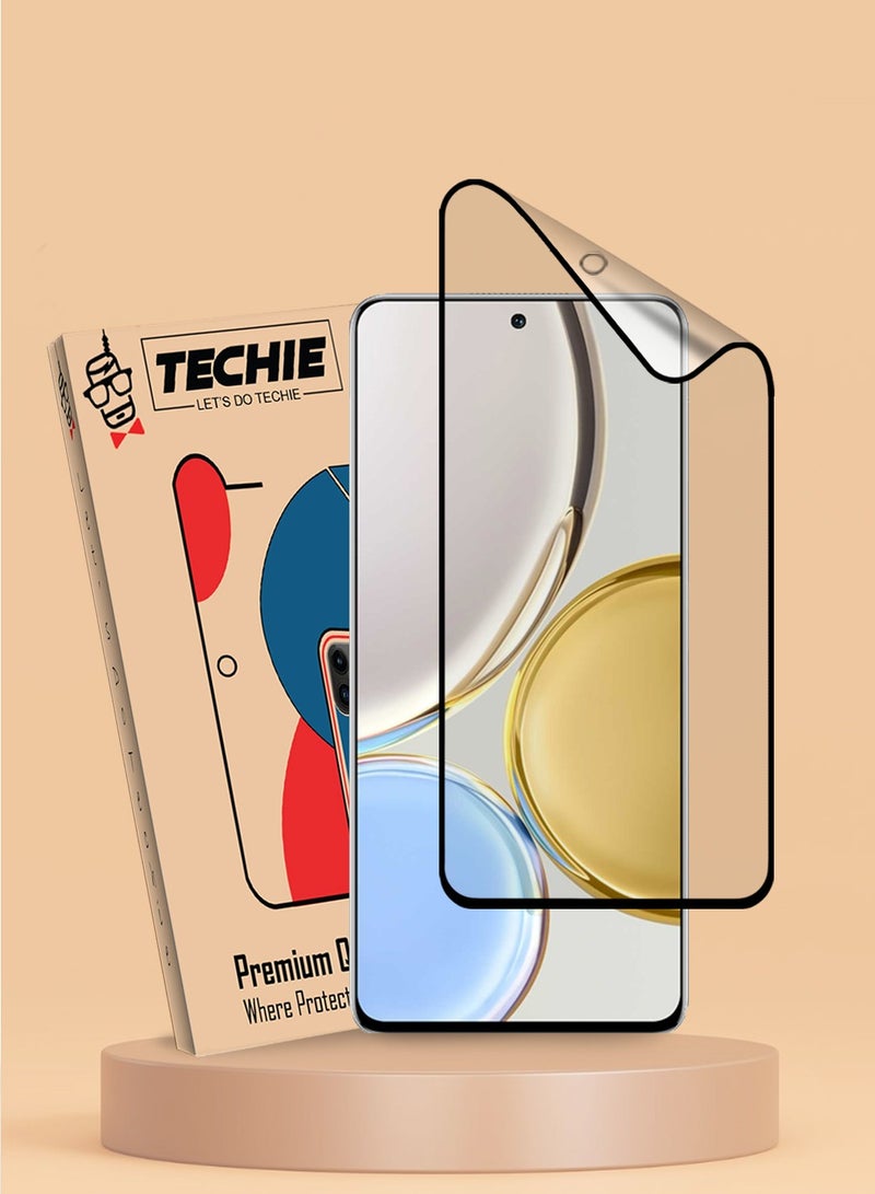 Techie واقي شاشة سيراميكي غير لامع 9D لهاتف Honor X9 - Image 1